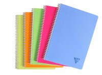 Clairefontaine Spiralbuch A4 Linicol lin m Rd 90Bl