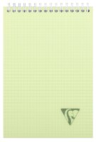 Clairefontaine Spiralbuch Linic A5 kar 80Bl sort