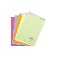 Clairefontaine Spiralbuch Linic A5 kar 80Bl sort