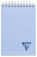 Clairefontaine Spiralbuch Lini. mikrop A6 lin 80Bl st