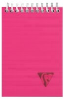 Clairefontaine Spiralbuch Lini. mikrop A6 lin 80Bl st