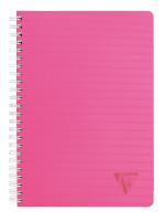 Clairefontaine Spiralbuch 17x22 Linicolor Kar 50Bl