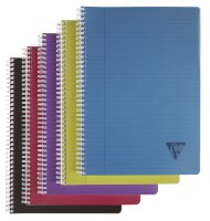 Clairefontaine Spiralbuch A4 Lini lin Rd 90Bl int sor