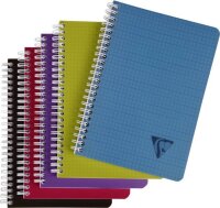 Clairefontaine Spiralbuch A5 Linicolor kar 90Bl int sor