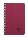 Clairefontaine Spiralbuch 110x170 Li Kar 50Bl int sort