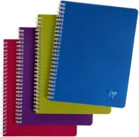 Clairefontaine Spiralbuch 17x22 F-Lin 50Bl int sort
