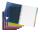 Clairefontaine Evolutiv Book A5+ Kar Rd 90Bl int sort