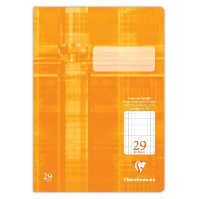 Clairefontaine Heft A4 Premium durchg rautiert 16Bl
