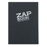 Clairefontaine ZapBook geleimt schwarz A5 80g 160Bl