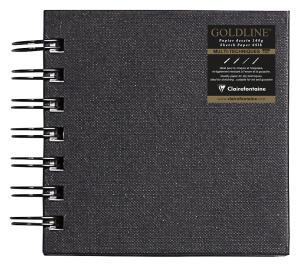 Clairefontaine Sketch Book 10x10 quadr.+ Spiral. w