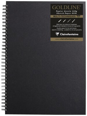 Clairefontaine Sketch Book A3 hoch + Spirale w