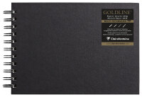Clairefontaine Skizzenb Goldline A5 Q weiss 64Bl
