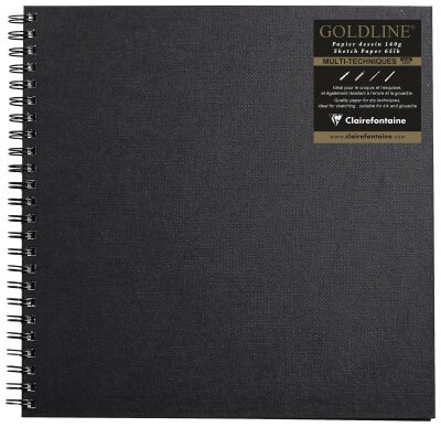 Clairefontaine Sketch Book 30,5x30,5 q + Spirale w