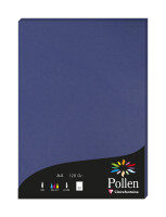 Clairefontaine Papier A4 Pollen 120g kö-blau 50Bl