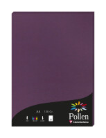 Clairefontaine Papier A4 Pollen 120g cassis 50Bl