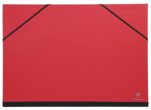Clairefontaine Zeichenmappe  52x72cm Rot