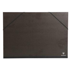 Clairefontaine Zeichenmappe A2 Kraft Gummiz sch