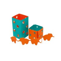 Maildor Pkg Bastelkart 2-farb 50x32,5 sort