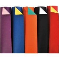 Maildor Pkg Bastelkart 2-farb 50x32,5 sort
