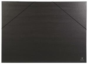 Clairefontaine Zeichenmappe 52x72 Kraft Innenklappe sw