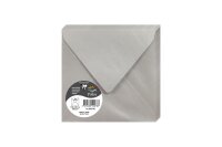 Clairefontaine Umschlag Pollen 140x140 120g silber
