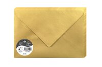 Clairefontaine Umschlag C5 Pollen 120g gold
