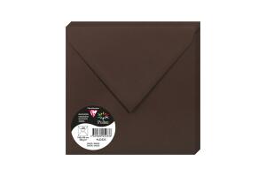 Clairefontaine Umschläge 165x165 Kakao