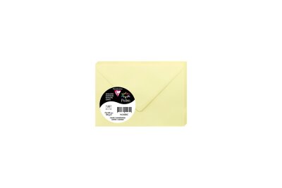 Clairefontaine Umschlag Mini 75x100 120g kanarieng