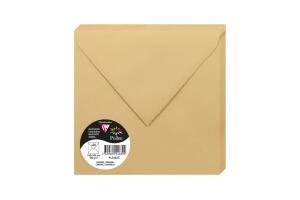 Clairefontaine Umschläge 165x165 karamel