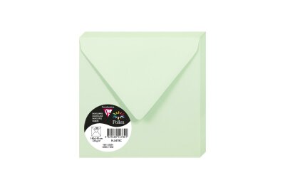 Clairefontaine Umschlag Pollen 140x140 120g grün
