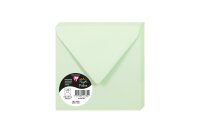 Clairefontaine Umschlag Pollen 140x140 120g grün