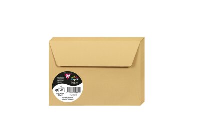 Clairefontaine Umschlag C6 Pollen 120g karamel