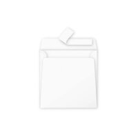 Clairefontaine Umschlag Pollen 165x165 120g weiss