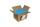 Clairefontaine Umschlag Pollen 162x229 120g karbikblau