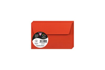 Clairefontaine Umschlag Pollen 90x140 120g Koralrot