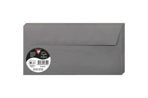 Clairefontaine Umschlag DL Pollen 120g dunkelgrau