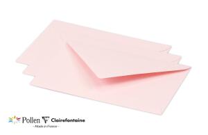 Clairefontaine Umschlag Pollen 135x210 120g rosa