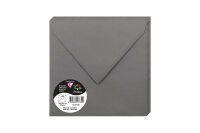 Clairefontaine Umschlag 165x165 dunkelgrau