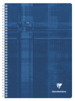 Clairefontaine Spiralbuch A4 F-Lineatur 90Bl