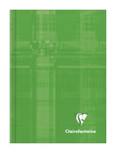 Clairefontaine Kladde A6 starker Deckel blanco 96Bl