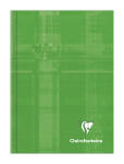 Clairefontaine Kladde A6 starker Deckel blanco 96Bl