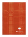 Clairefontaine Kladde A6 starker Deckel blanco 96Bl
