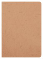 Clairefontaine Heft AgeBag A4 Leinen lin+R 48Bl br