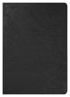 Clairefontaine Heft AgeBag A4 Leinen lin+R 48Bl sw