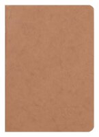 Clairefontaine Heft AgeBag A5 Leinen lin 48Bl braun