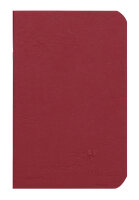 Clairefontaine Heft AgeBag 9x14 Leinen lin 48Bl rt