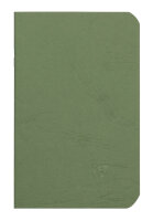 Clairefontaine Heft AgeBag 9x14 Leinen lin 48Bl gn