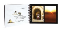 Clairefontaine Reisealbum AgeBag A5 quer lin+bl 40Bl sw