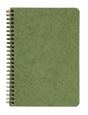 Clairefontaine Spiralbuch AgeBag A5 3T lin 60Bl gn