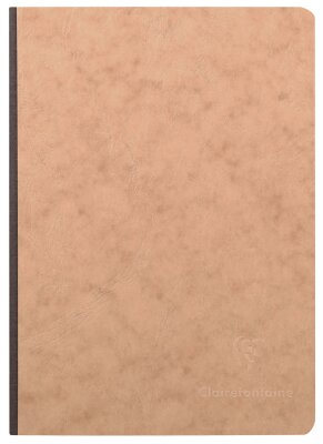 Clairefontaine Heft AgeBag A5 Leinen bl 96Bl br